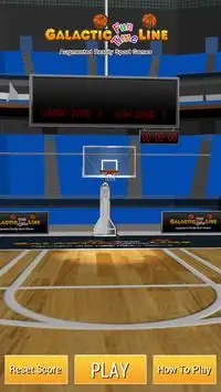Galactic AR Basketball Screen Shot 0