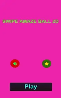 SWIPE AMAZE BALL 2D Screen Shot 0