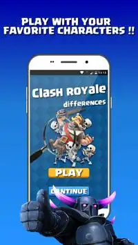 🎮 Различия в clash royale 🎮 Screen Shot 0