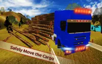 Mud Truck Cargo Transport: Mud Truck Games Screen Shot 2
