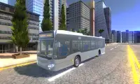 حافلة المدينة وقوف السيارات: تجربة قيادة حقيقية 3D Screen Shot 2