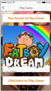 Donuts Fat Boy Dream Screen Shot 1