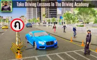 City Car Driver Academy Sim 3D Screen Shot 1