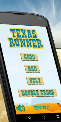 Texas Runner Jeu gratuit Screen Shot 0