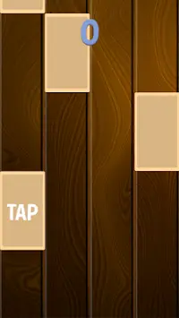 Lady Gaga - Bad Romance - Piano Wooden Tiles Screen Shot 0