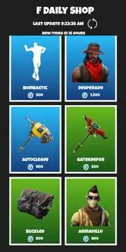 F Daily Shop Screen Shot 1