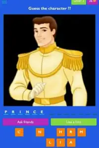 Disney Princess Cinderella Quiz Game Screen Shot 3