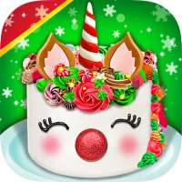 Christmas Unicorn Cake - Sweet Desserts Food