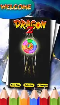 Cómo colorear Ball Dragon Goku para los fanáticos Screen Shot 0