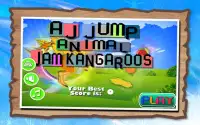 動物カンガルーゲームをジャンプ Screen Shot 0