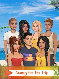 Beach Camp Romance: Teen Drama - Love Games Screen Shot 0