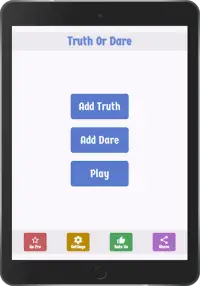 Truth Or Dare: (A Game for teenagers & adults) Screen Shot 8