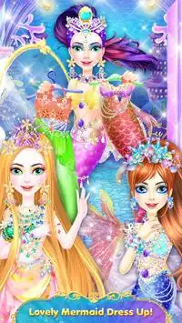 Little Mermaid Games - Secrets Dress up for Girls Screen Shot 2
