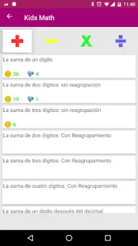 Kids Math Screen Shot 2
