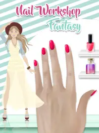 Nail Workshop Fantasy - 3D Manicure Beauty Salon Screen Shot 0