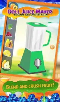 Frozen Juice Maker Mania - Doll Glass for Princes Screen Shot 2