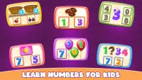 Number Puzzles – Learn Numbers, Learn 123 for Kids Screen Shot 0