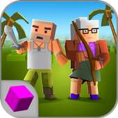 Cube Island Online Survival 3D