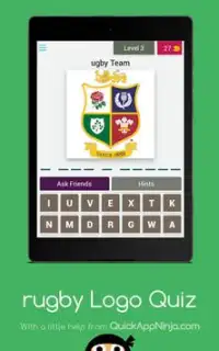 Rugby Logo Quiz Screen Shot 17