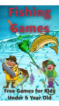 Fishing games for kids free Screen Shot 0