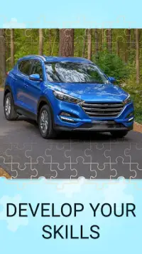 Jigsaw puzzles Hyundai Tucson car Screen Shot 3