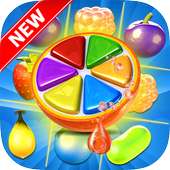 Sweet Fruit Candy - Juice Fruit Land - Match 3