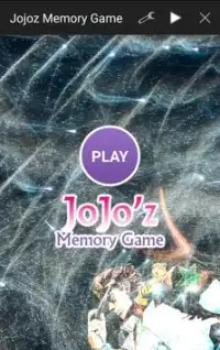 Jojo'z Memory Game Screen Shot 1