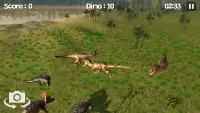 Dino โจมตี: ไดโนเสาร์เกม Screen Shot 1