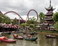 Amusement Park Tivoli World Jigsaw Puzzles Screen Shot 4