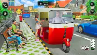 Tuk Tuk laro ng rickshaw 3D Screen Shot 0