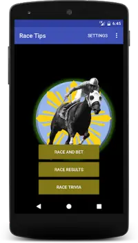 Horse Racing Tips and Simulation Screen Shot 0