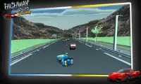 राजमार्ग कार रेसिंग 3 डी Screen Shot 5