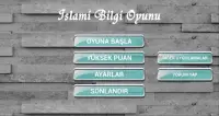 Islami Bilgi Oyunu - Islami Kelime Oyunu Screen Shot 0
