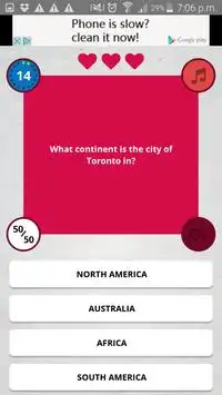 Geography Trivia Quiz Game Screen Shot 3