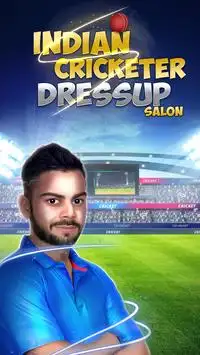 Indian Cricketer Dressup Salon 2019 Screen Shot 0
