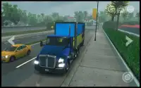 Truck Simulator : 2018 Euro Truck Cargo Simulator Screen Shot 1