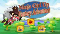 Ninja Girl Up-Fantasy Adventure Screen Shot 0