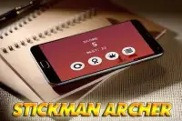Stickman Acher - Shooter Warrior Screen Shot 3