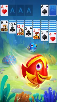 Solitaire ปลา 3 มิติ Screen Shot 2