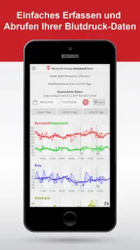 BlutdruckDaten - Tagebuch-App Screen Shot 0