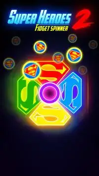 Super Hero Fidget Spinner 2-Avenger Spinner Screen Shot 3