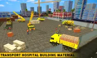 City Hospital Building Construction Building Games Screen Shot 0