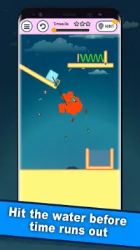 Burning Stickman – Physics Puzzles | Save Stickman Screen Shot 1