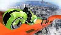 Mega Ramp - Tron Bike Extreme Stunts Screen Shot 0