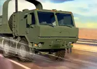 Lái xe tải quân đội offroad Mỹ 2018: trò chơi quân Screen Shot 2