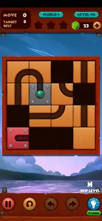 Unblock Ball: Slide Block Puzzle Screen Shot 2