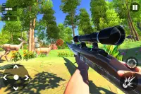 Sniper Deer Hunt:New Free Shooting Action Games Screen Shot 1