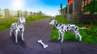 Chien dalmatien animal vie sim 3d Screen Shot 2