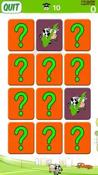 Cow Match Games For Kids Screen Shot 0