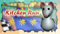 Kitchen Run 3D - Running Game Screen Shot 0